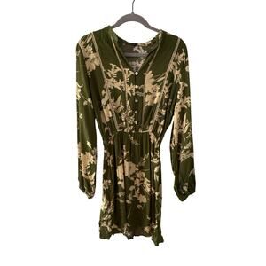 Luna Chix Green Floral Dress Women’s M NWT – Festival Boot-Loop Style